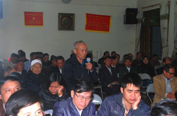 Quận Dương Kinh: Đối thoại giữa người đứng đầu cấp ủy, chính quyền quận với nhân dân   