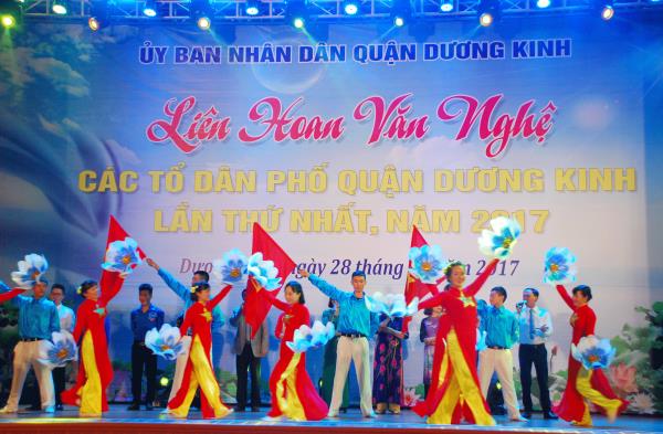 Quận Dương Kinh  Đặc sắc Liên hoan văn nghệ các tổ dân phố lần thứ nhất năm 2017