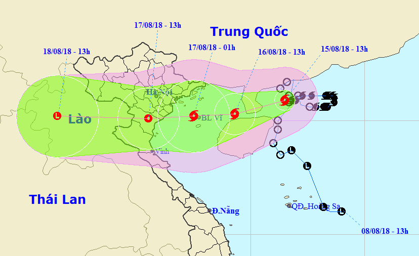 Toàn thành phố chủ động ứng phó bão số 4